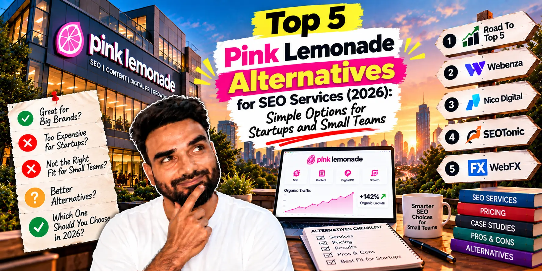 Pink Lemonade Alternatives